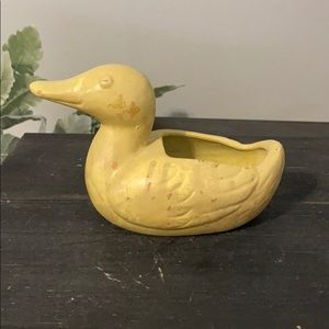 Vintage Duck Planter Made in Mexico